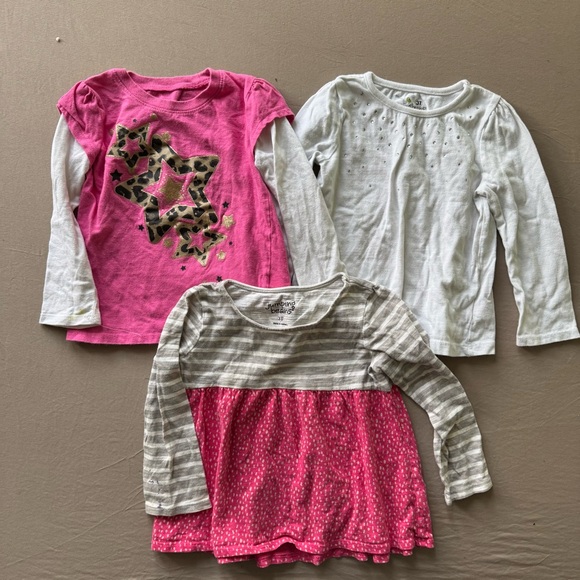 Toddler Girls Long Sleeve T-Shirt Bundle - Picture 13 of 14